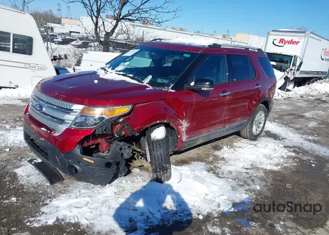 2015 Ford Explorer Xlt from USA, damaged, VIN 1FM5K8D80FGC44838